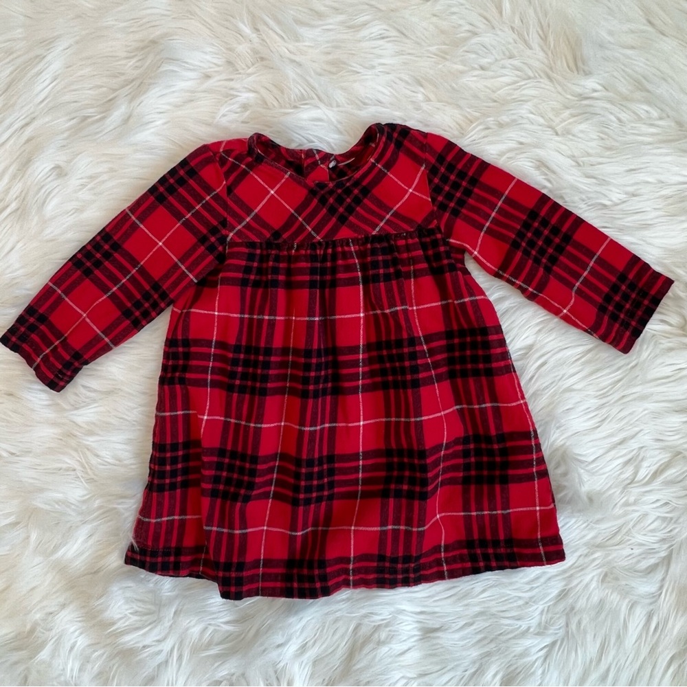 Hanna Andersson Plaid Flannel‎ Dress